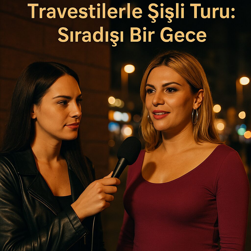 Travestilerle Şişli Turu Sıradışı Bir Gece